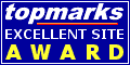 TopMarks Excellent Site Award, granted to Maths Help on 25 September 2000